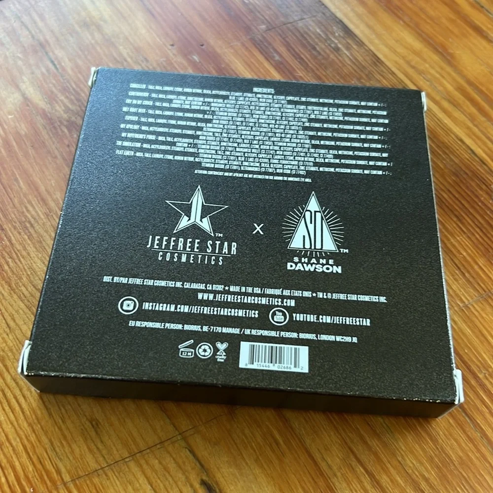 MINI CONTROVERSY‎ PALETTE Limited Edition NIB Jeffree Star xShane Dawson shadow